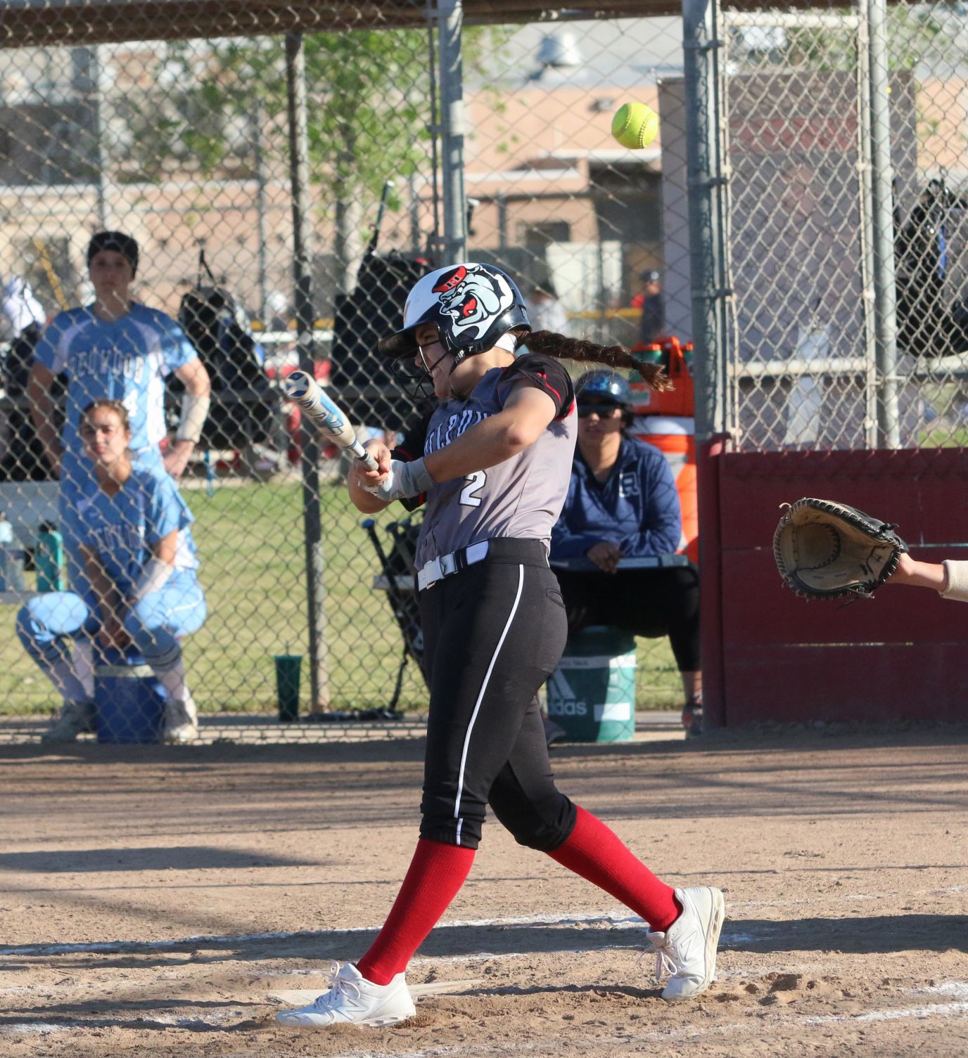Hanford takes advantage of five Redwood errors, moves into first in WYL